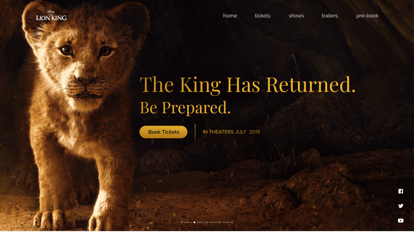 The Lion King UI